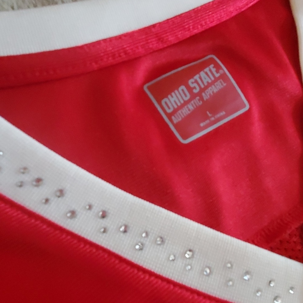 Ohio State Glitter and Rhinestone Jersey - Picture 4 of 7